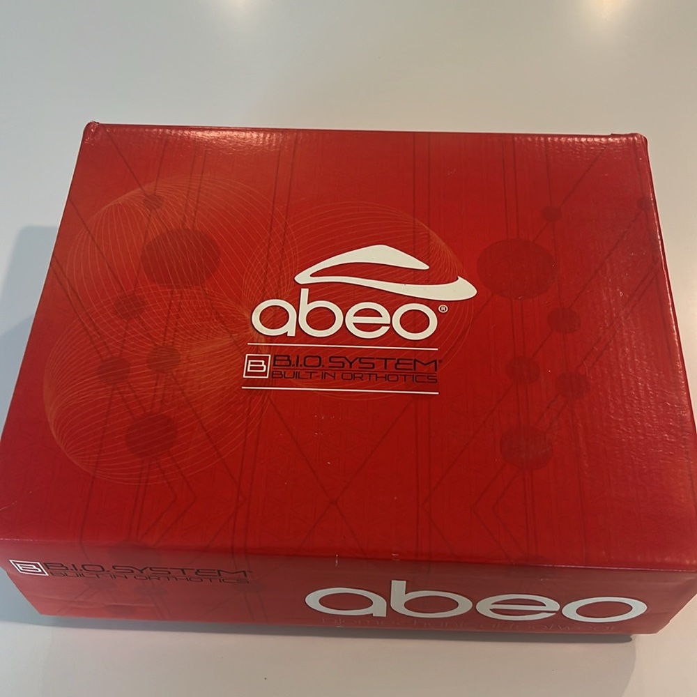 Abeo BIO System Black Leather Femi Clog Size 11 - Picture 8 of 8